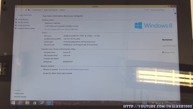 ГаджеТы: Lenovo Yoga Tablet 2 with Windows - подробный обзор Windows-планшета/трасформера и тесты смотреть онлайн