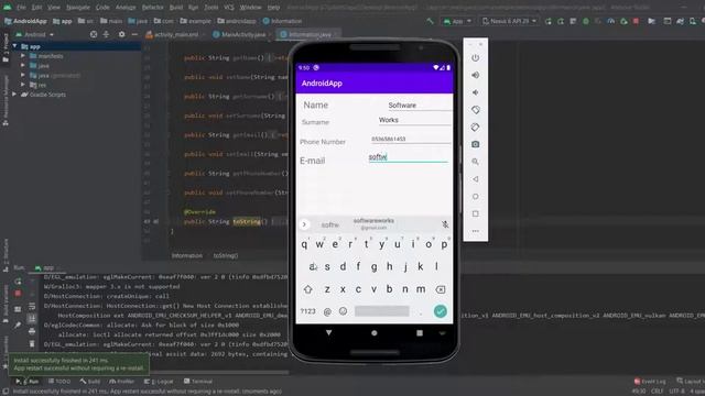 Android Studio QR Code (ID) Generator смотреть онлайн
