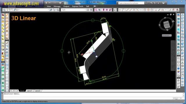 Automatic 3D Dimensioning (an AutoCAD Plug-in) смотреть онлайн