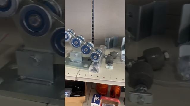 Механизм для откатных ворот. Ролики. Балка. Консольная система. Unistrade.kg