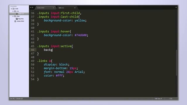 CSS 10 | Pseudo-class смотреть онлайн