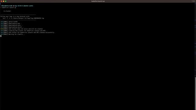 kubefirst UI launch up (with in-cluster MongoDB) смотреть онлайн