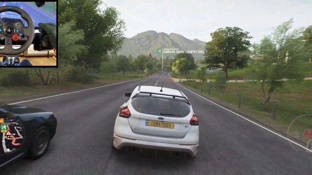 Ford Focus RS | Forza Horizon 4 online - Realistic driving | Logitech g29 gameplay #forza смотреть онлайн