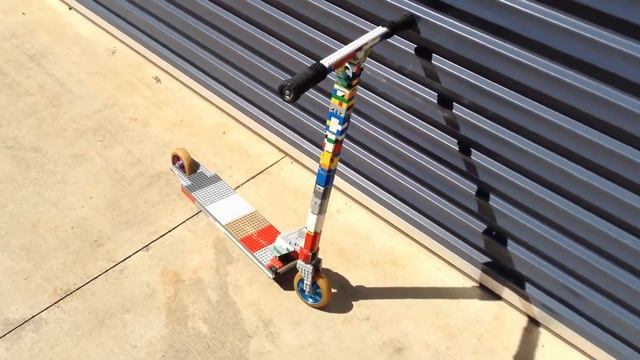 Full Size Lego Scooter! Built By Just A Teenager | Yeet Cars | #legoscooter смотреть онлайн