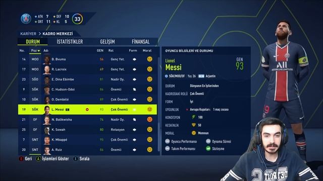 LİONEL MESSİ OYUNCU KARİYERİ REBUILD | BARCELONA | FIFA 21 KARİYER MODU смотреть онлайн