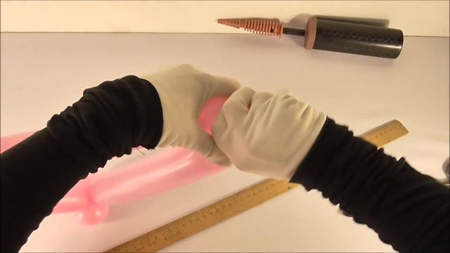 8 МАРТА надпись из длинных шариков своими руками Russian Balloon Inscription TUTORIAL смотреть онлайн