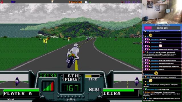 Road Rash 3: Tour De Force Стрим Лучшие Гонки - Sega (16 Bit) Прохождение EA 1995 I Часть 5 смотреть онлайн