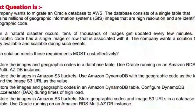 Download PDF - AWS SAA - Master Video Part3- AWS Certified Solutions Architect Associate - Q&A смотреть онлайн