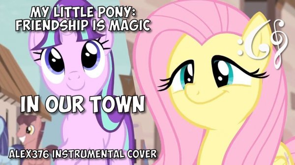 My Little Pony: Friendship is Magic - "In Our Town" (Alex376 Instrumental Cover)
