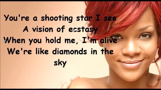 Rihanna Diamonds lyrics смотреть онлайн