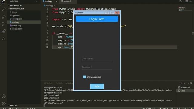 دورة تعليم PyQt5 qml смотреть онлайн