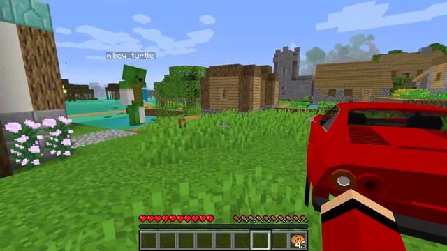 JJ Saved Mikey from DEATH in Minecraft - Maizen смотреть онлайн