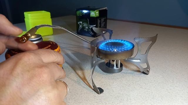 огляд виносного пальника BRS 51 смотреть онлайн