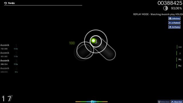 OSU! Моя первая работа в маппинге XOLIDAYBOY - LET'S PLAY 5* смотреть онлайн