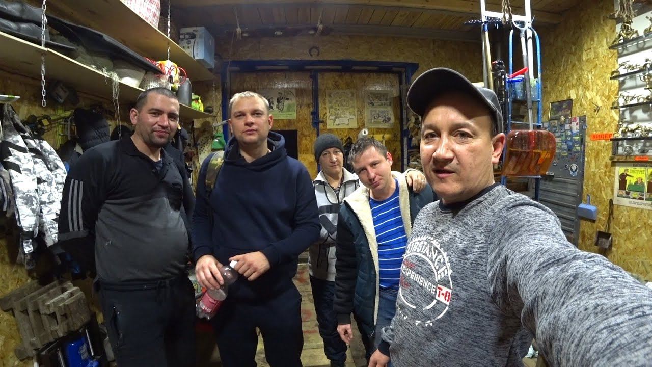 Гаражная туса ,жарим мясо,коптим рыбу смотреть онлайн