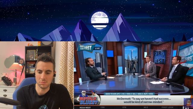 First Things First | Nick Wright DESTROYS Josh Allen And The Bills, " They Are TERRIBLE" | NFL смотреть онлайн
