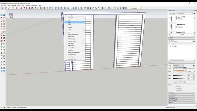 Tips for Modeling with BOARDS AND PANELS in SketchUp смотреть онлайн