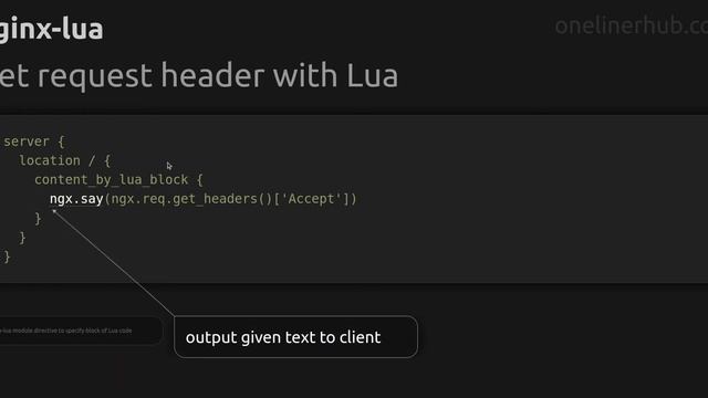 Get request header with Lua смотреть онлайн
