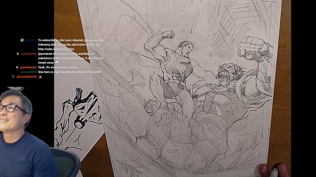 Drawing a cover for Action issue 1000 from scratch! смотреть онлайн