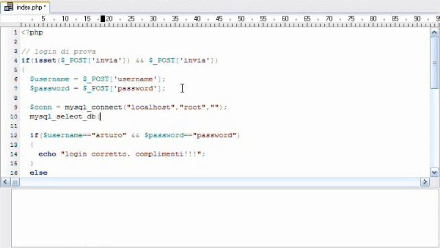 PHP TUTORIAL - login 2 : utilizzo di database смотреть онлайн