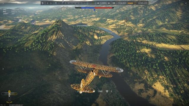 War Thunder - Bomber hunting with CR.42 смотреть онлайн