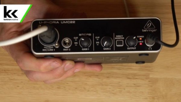 Behringer U-Phoria UMC22 & 250 Ohm Headphones