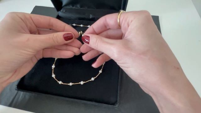 Золотые украшения с жемчугом. Моя маленькая коллекция украшений из жемчуга и золота 14К (585 пробы) смотреть онлайн