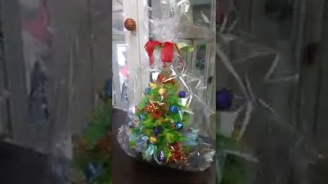 Ёлочка из конфет - сладкий подарок на Новый год! Ульяновск. смотреть онлайн