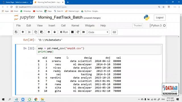 09 Function Application & Loading data into Python смотреть онлайн