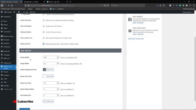How to create eCommerce added to cart popup Ajax wordpress website.