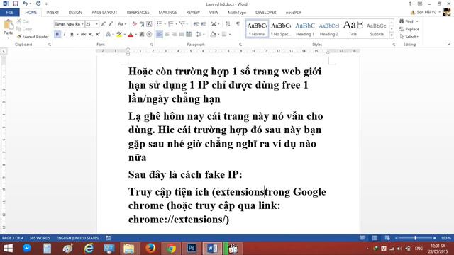 Hướng Dẫn Fake IP Nhanh Nhất