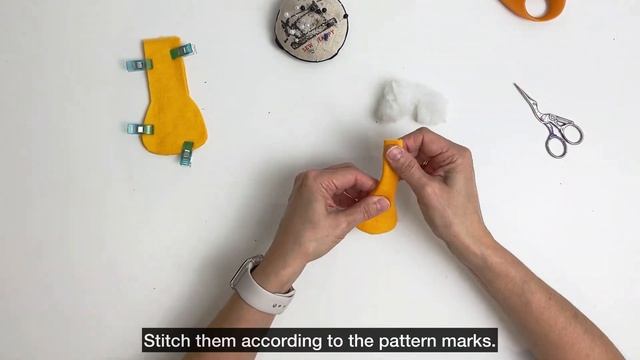 Tutorial "How to sew Milo the Goose" смотреть онлайн