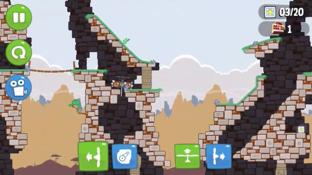 Веселая ИГРА головоломка для детей Bad Piggies или Плохие свинки [148] Серия смотреть онлайн