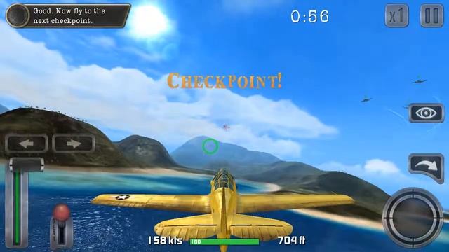 Air Combat Pilot: WW2 Pacific, Mission 1-1 Gameplay смотреть онлайн