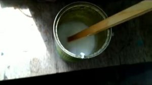 Ремонт швов палатки полиуретановой пропиткой.