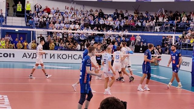 Концовка четвёртой партии Динамо Москва - Зенит-Казань смотреть онлайн