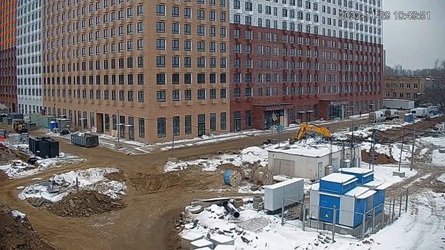 ПИК Кольская 8 ( камера 1 ) таймлапс с 24-11-2022 по 02-12-2022 смотреть онлайн