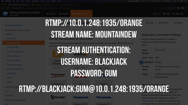 Connect an RTMP Encoder to Wowza Streaming Engine смотреть онлайн