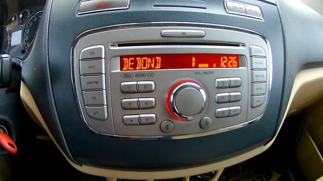 Ford Tourneo Connect 6000 cd Bluetooth Silme смотреть онлайн