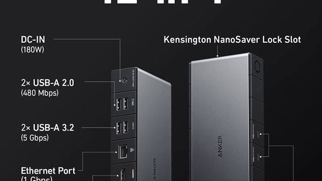 Ultimate Macbook and iMac Docking Station - Anker 778 Thunderbolt Docking Station - 40 Gbps! смотреть онлайн