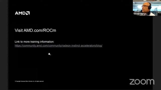 Индустриальный трек: AMD | T. Paltashev: A Platform for High Performance Computing and ML смотреть онлайн