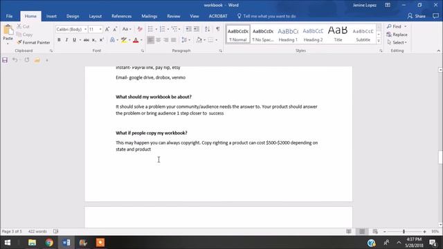How to Create a Workbook | How to Create & Sell Digital Products смотреть онлайн