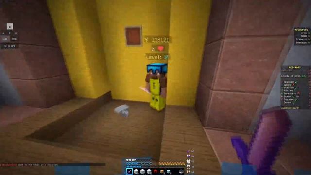 БЕД ВАРС С ЛАКИ БЛОКАМИ В МАЙНКРАФТ | BED WARS MINECRAFT смотреть онлайн