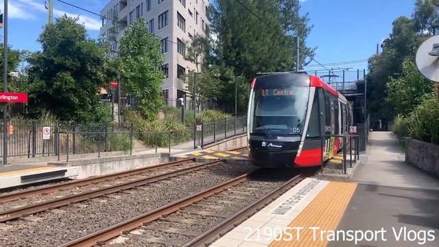 2190ST Transport Vlog 304: [Transdev Sydney Light Rail] Arlington Light Rail Spotting смотреть онлайн