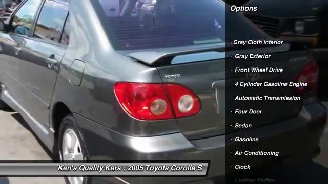 2005 Toyota Corolla S Toms River NJ 08753 смотреть онлайн