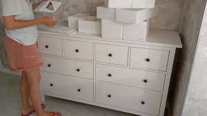 Собираем комод Хэмнес Икеа//Организация в новом комоде