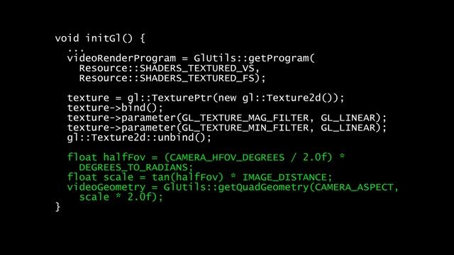 Rendering OpenCV captured images in the Rift смотреть онлайн