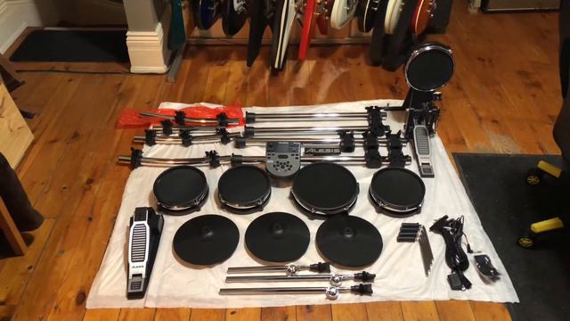 Alesis Surge Mesh 8 piece Electronic Drum Kit , Guitar players first drum set #alesis #drum #new смотреть онлайн