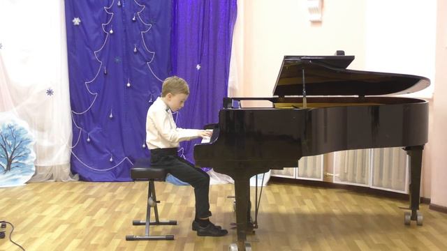 Трофимов Владимир. И.С.Бах Двухголосная инвенция си минор смотреть онлайн