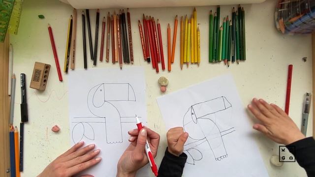 Как нарисовать тукана. Рисуем с мамой смотреть онлайн